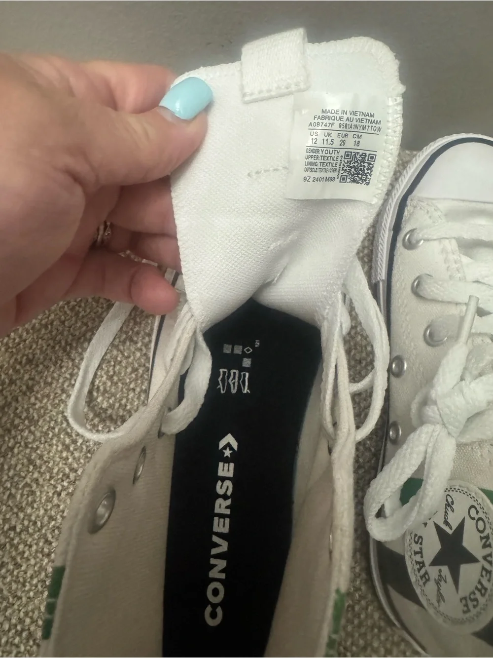 Converse kids high
